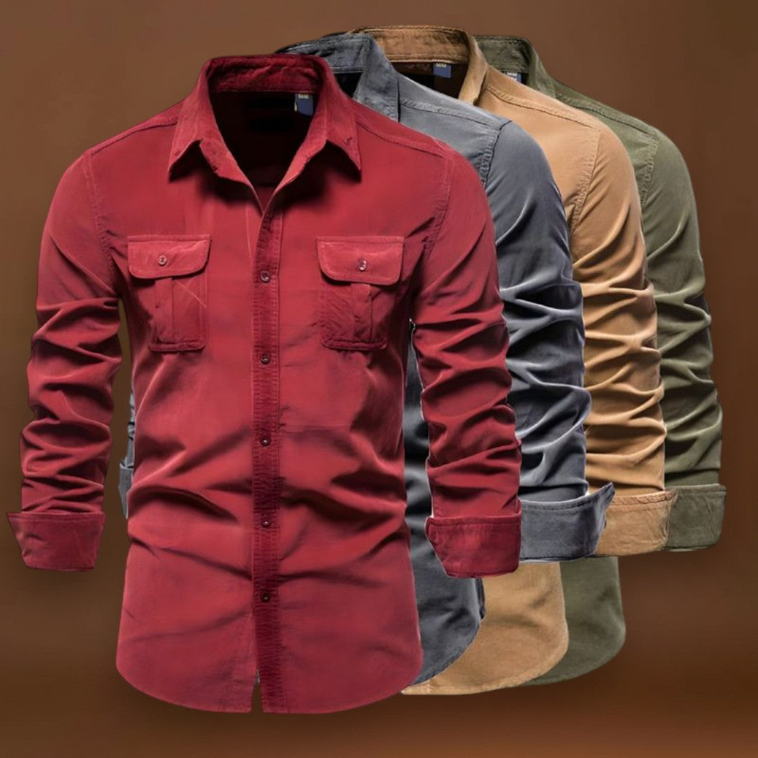 Camisa Polo - Mistura de Poliéster com Colarinho e Toque Suave Respirável