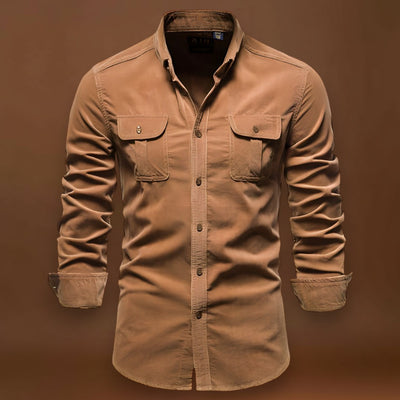 Camisa Polo - Mistura de Poliéster com Colarinho e Toque Suave Respirável