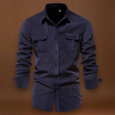 Camisa Polo - Mistura de Poliéster com Colarinho e Toque Suave Respirável