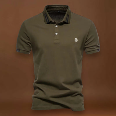 Camisa Polo - Corte Ajustado, Colarinho Clássico e Movimento Fácil