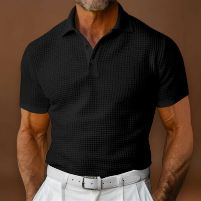 Camisa Polo - Corte Slim Ajustado e Ajuste em Mistura Respirável