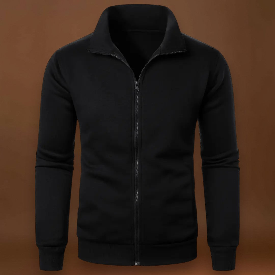 António | Cardigan Mistura Poliéster Toque Aveludado