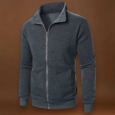 António | Cardigan Mistura Poliéster Toque Aveludado