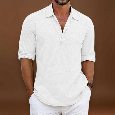 Camisa Polo em Mistura de Poliéster – Colarinho Clássico e Corte Solto