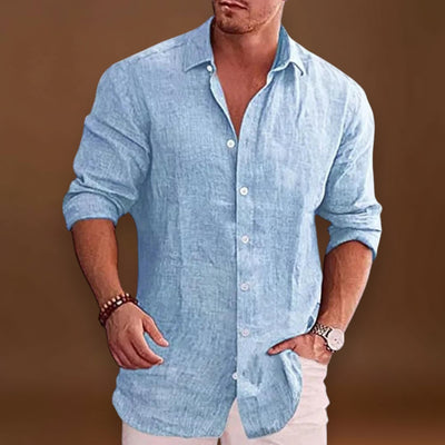 Camisa em Mistura de Poliéster - Gola Reversível e Ajuste Respirável