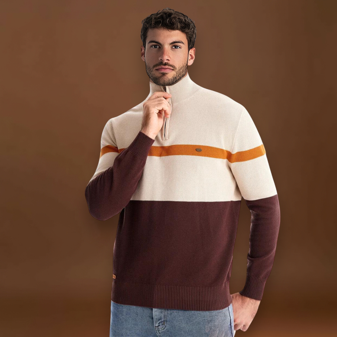 Miguel | Indestrutível Poliéster Zíper Conforto Máximo