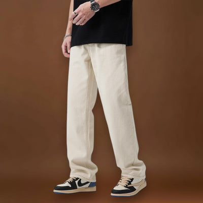 Calças de Poliéster – Perna Reta e Movimento Fácil