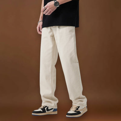 Calças de Poliéster – Perna Reta e Movimento Fácil