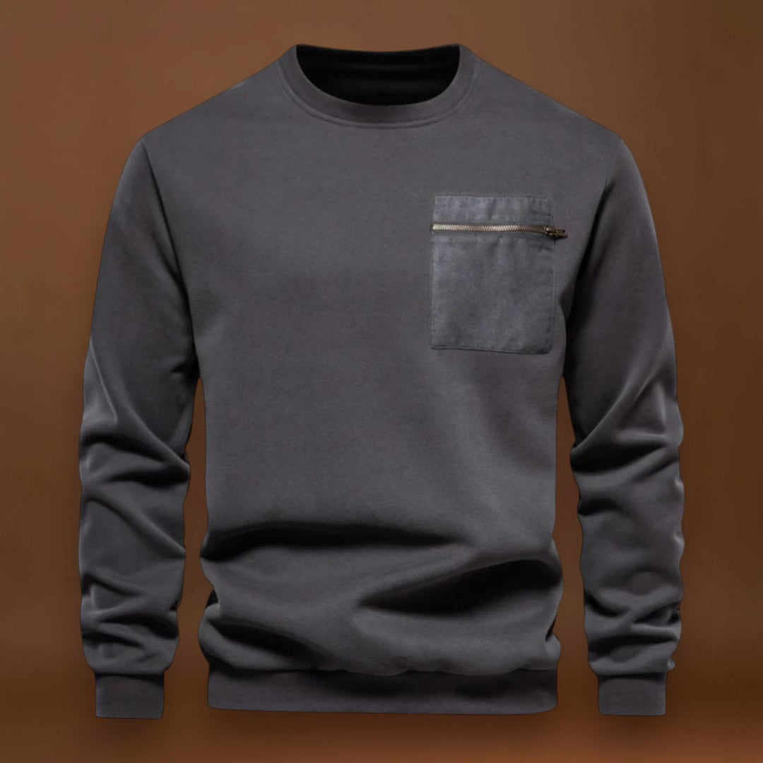 Constantino | Suéter Confortável Tricô Gola Redonda