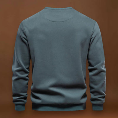 Constantino | Suéter Confortável Tricô Gola Redonda