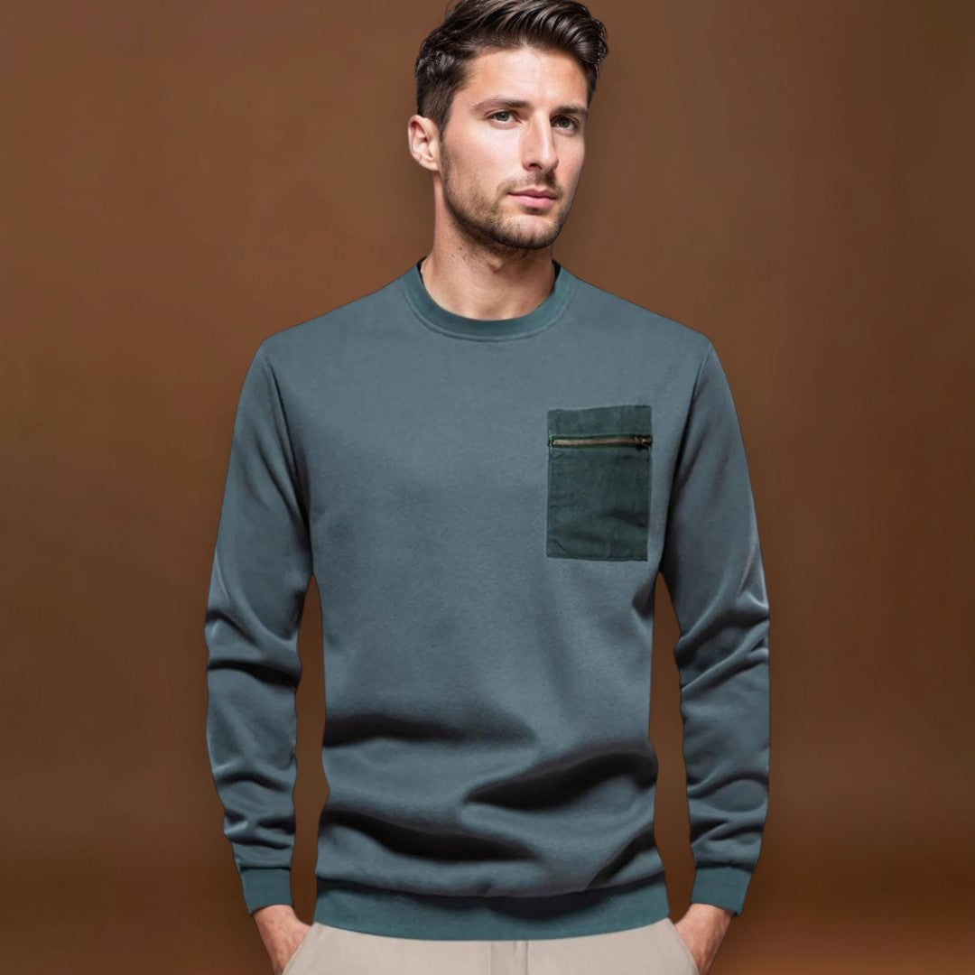 Constantino | Suéter Confortável Tricô Gola Redonda