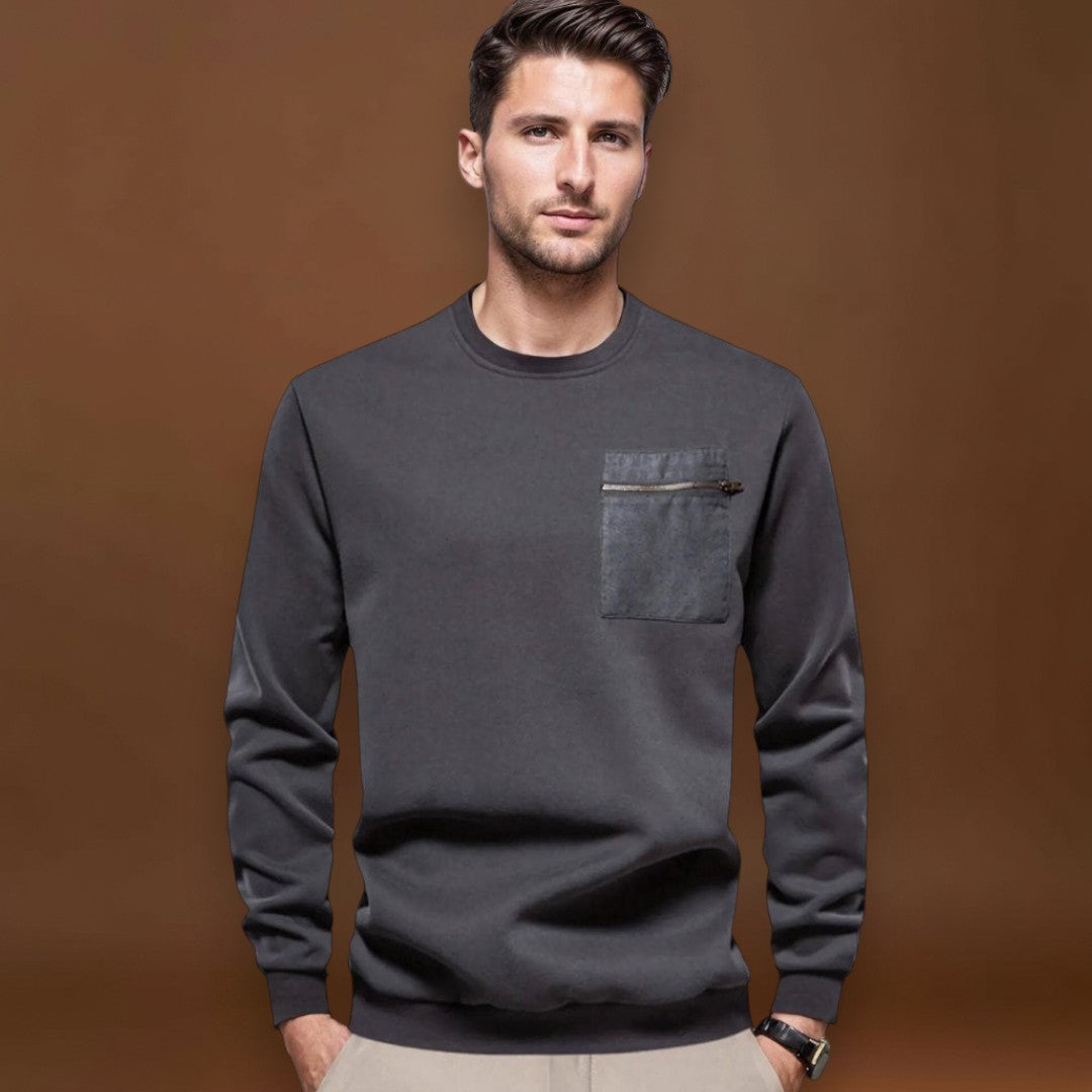 Constantino | Suéter Confortável Tricô Gola Redonda