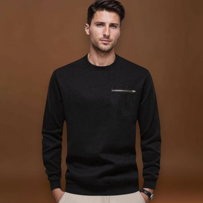 Constantino | Suéter Confortável Tricô Gola Redonda