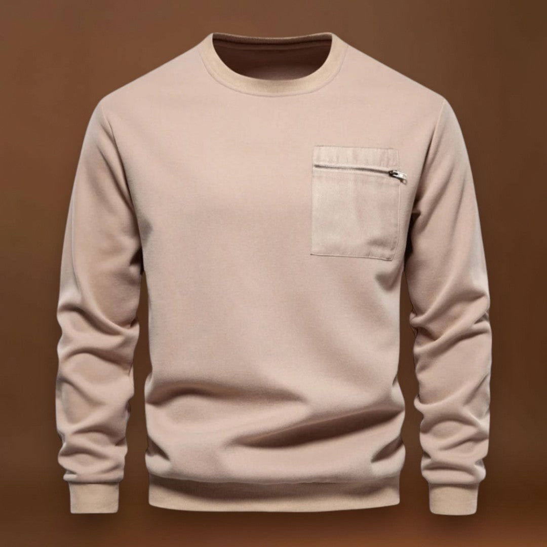 Constantino | Suéter Confortável Tricô Gola Redonda