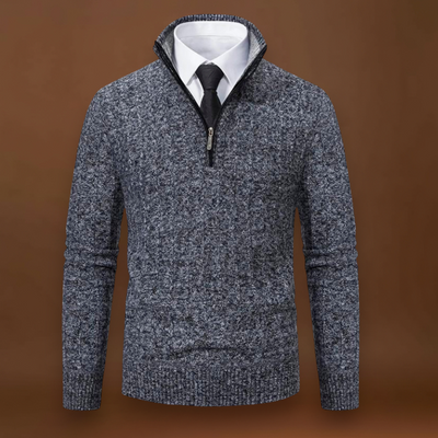 João | Suéter Zíper 1Quarto DesempenhoTecnico PremiumPlus
