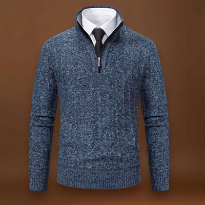 João | Suéter Zíper 1Quarto DesempenhoTecnico PremiumPlus