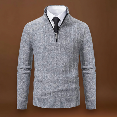 João | Suéter Zíper 1Quarto DesempenhoTecnico PremiumPlus