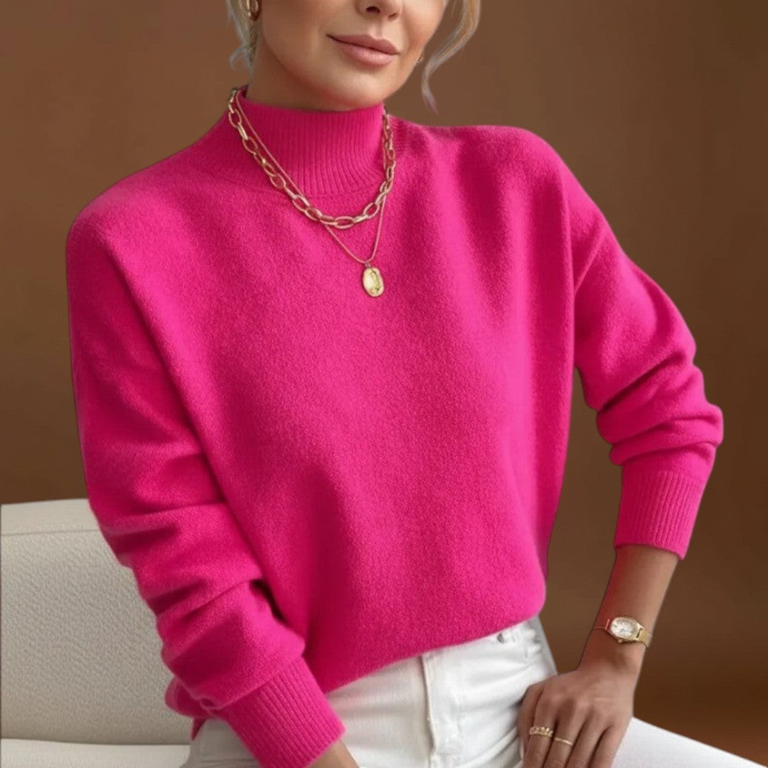 Estrela - Camisola de gola alta