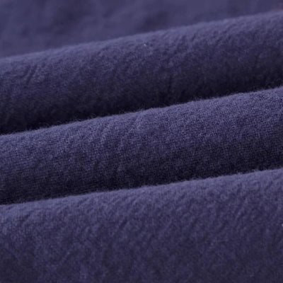 Riku - Calças harém de algodão confortáveis Preto