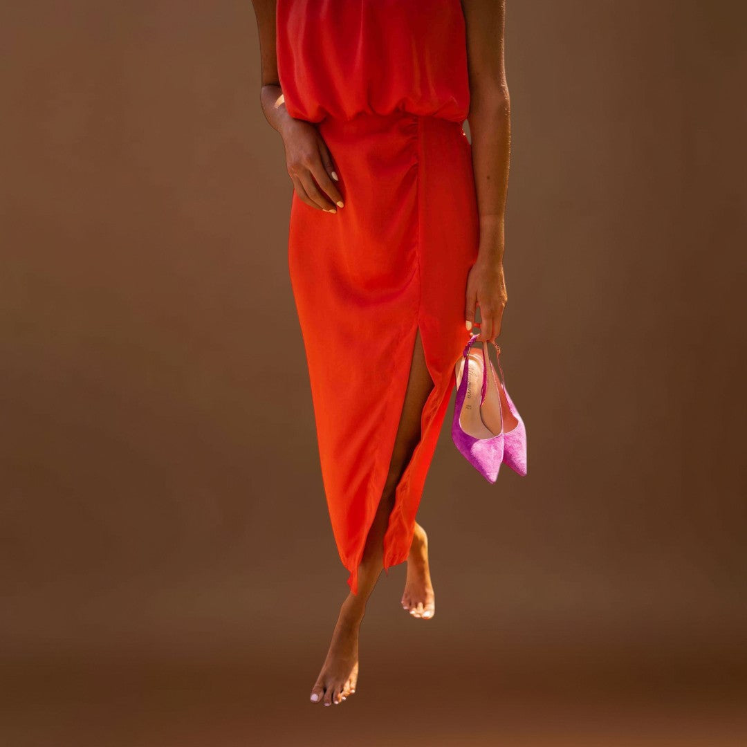 Laurinda - Vestido de Elegancia Pura