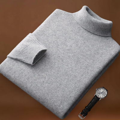 Constantino | Pullover Gola Alta Malha Elasticizada