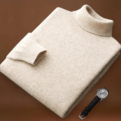 Constantino | Pullover Gola Alta Malha Elasticizada