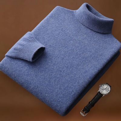 Constantino | Pullover Gola Alta Malha Elasticizada