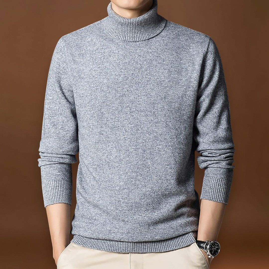 Constantino | Pullover Gola Alta Malha Elasticizada