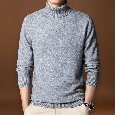 Constantino | Pullover Gola Alta Malha Elasticizada