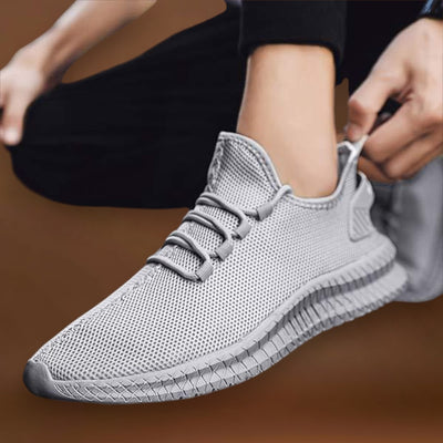 Ténis de Corrida - Parte Superior em Malha e Suporte de Entressola Amortecida