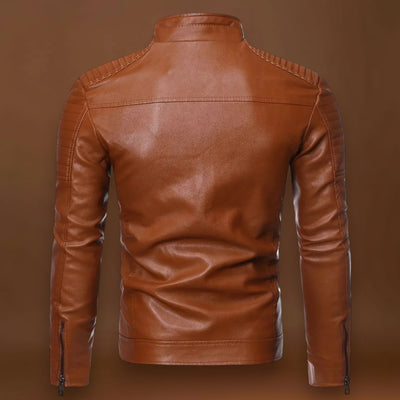 Hunter - Jaqueta de couro clássica