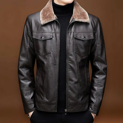 Blake - Jaqueta de couro vintage