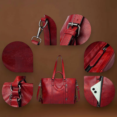 Maria. - Saco grande em pele