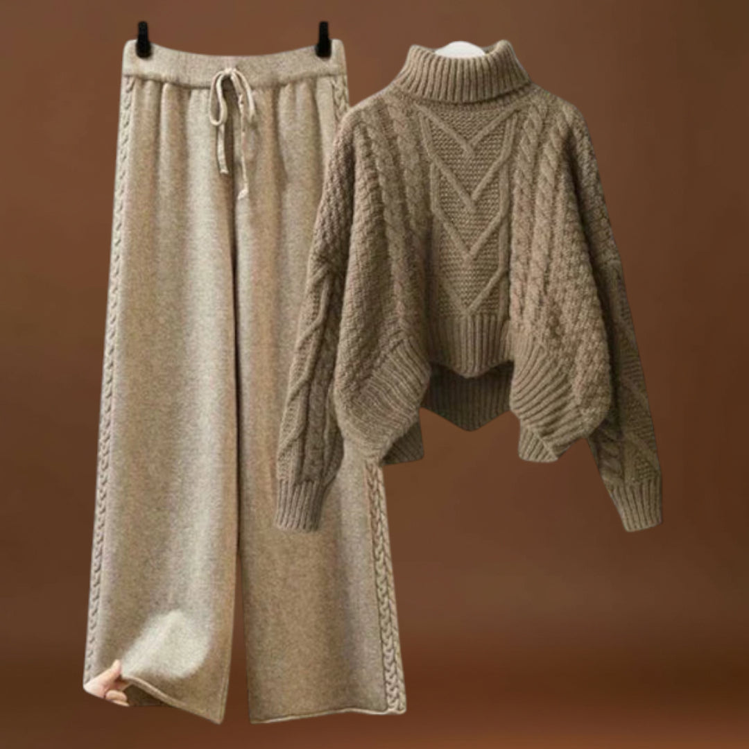Olivia - Conjunto de Tricô