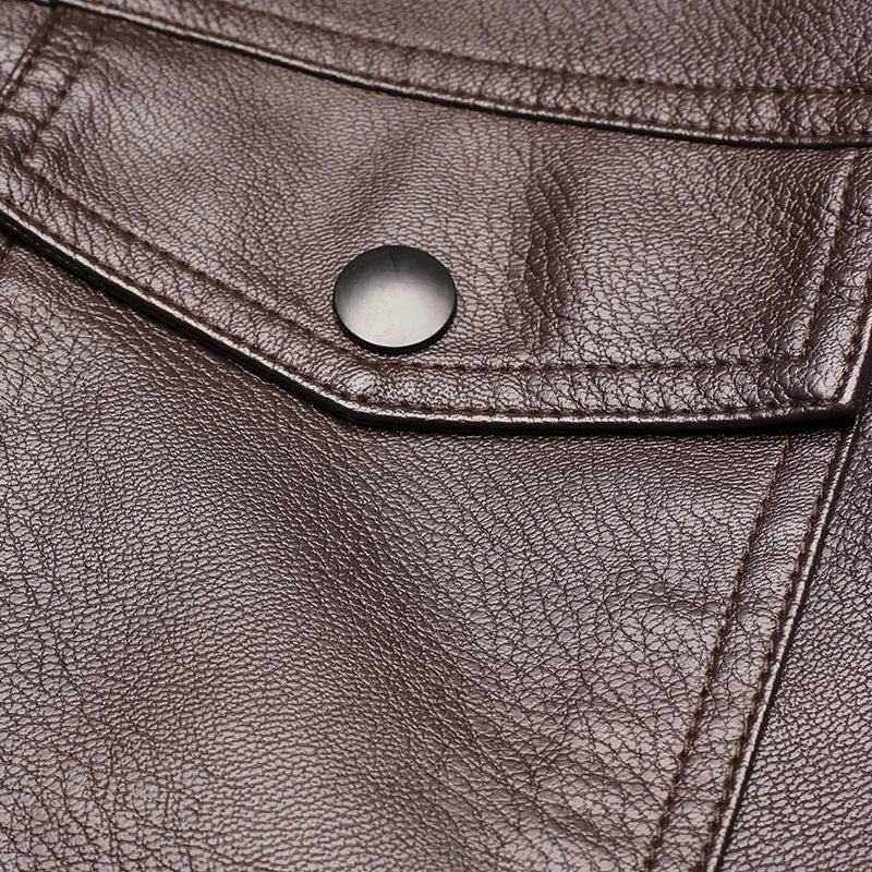 Blake - Jaqueta de couro vintage