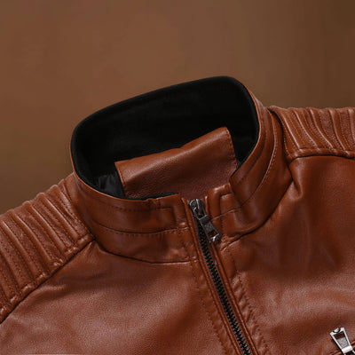 Hunter - Jaqueta de couro clássica