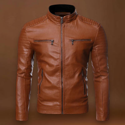 Hunter - Jaqueta de couro clássica