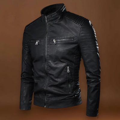 Hunter - Jaqueta de couro clássica