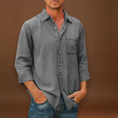 Camisa – Mistura Respirável Corte Relaxado e Movimento Fácil