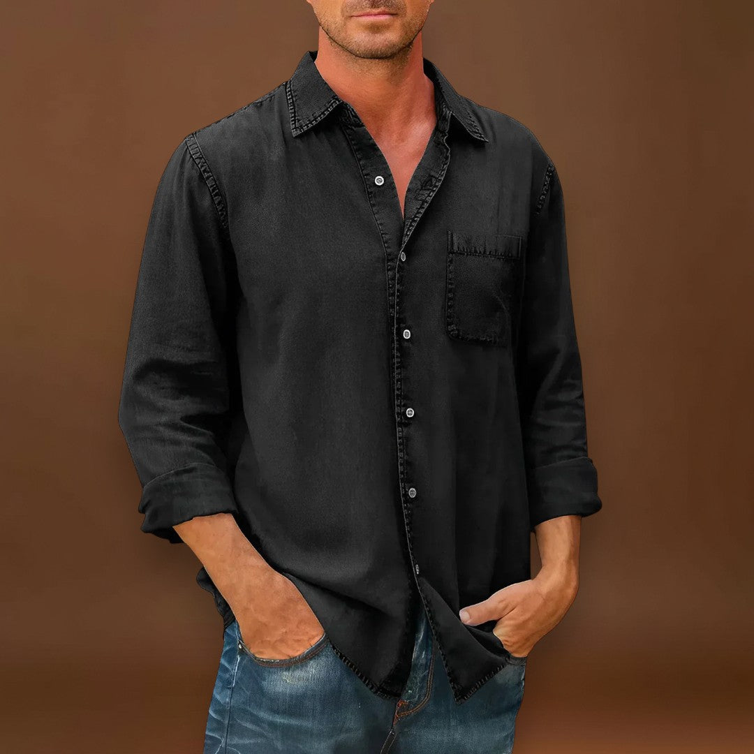 Camisa – Mistura Respirável Corte Relaxado e Movimento Fácil