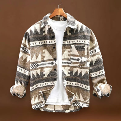 Camisa - Mistura de Flanela com Corte Longo e Facilidade de Camadas Quentes