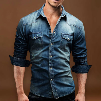 Camisa - Frente com Botões e Colar Estruturado & Ajuste Ajustável