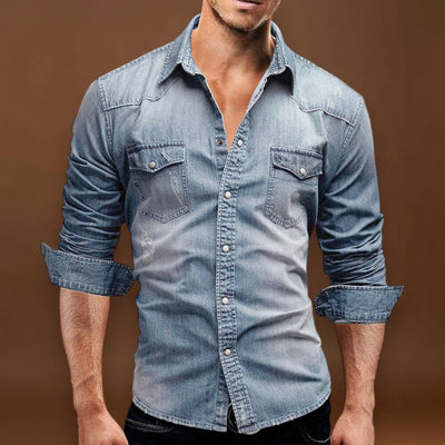 Camisa - Frente com Botões e Colar Estruturado & Ajuste Ajustável