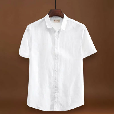 Camisa - Mistura Leve com Botões e Ventilação Respirável