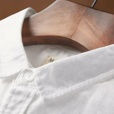 Camisa - Mistura Leve com Botões e Ventilação Respirável