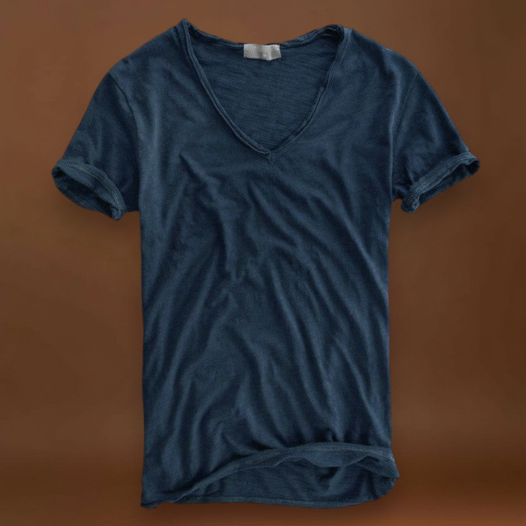 Camisa - Mistura Orgânica com Toque Suave e Forma Frontal Estruturada