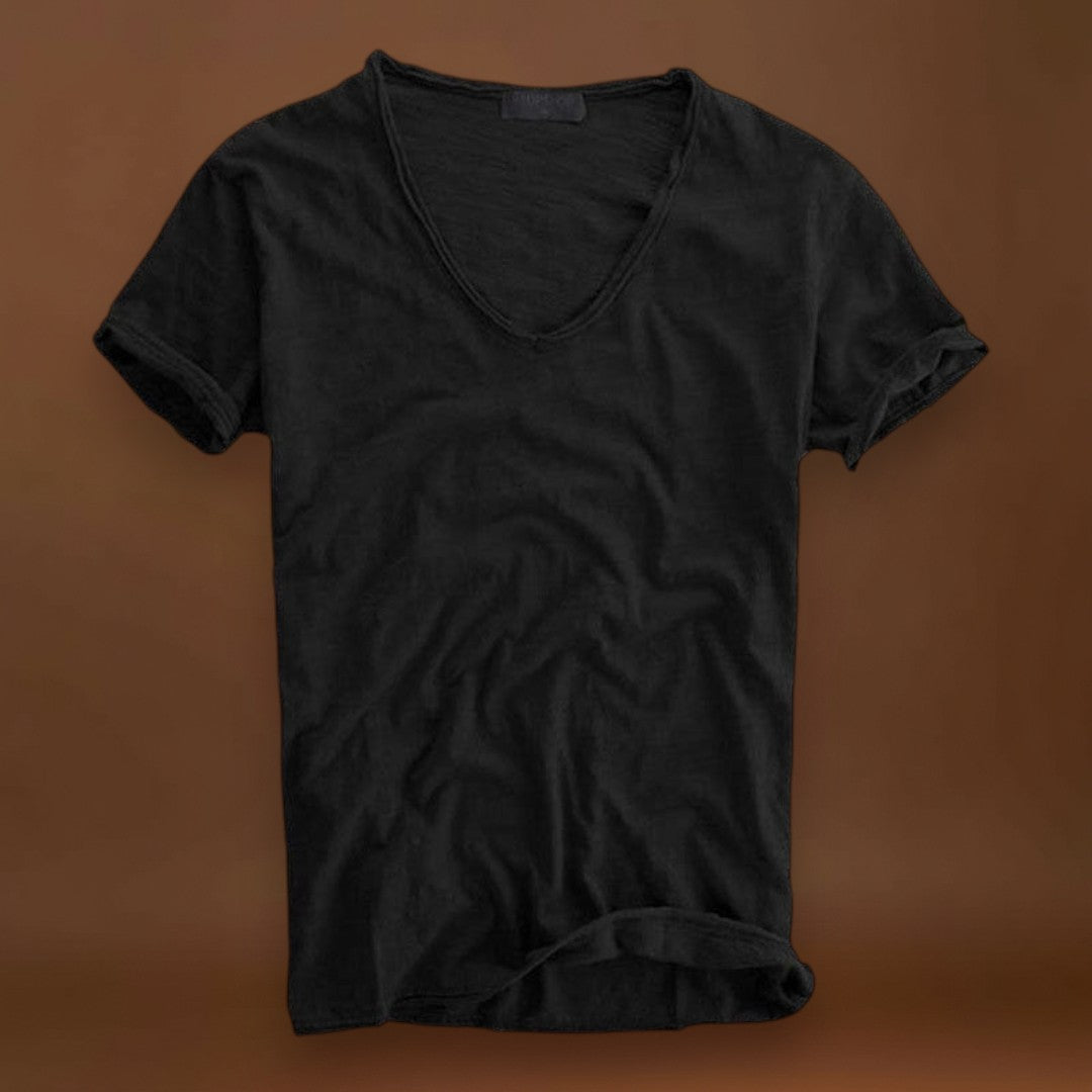 Camisa - Mistura Orgânica com Toque Suave e Forma Frontal Estruturada