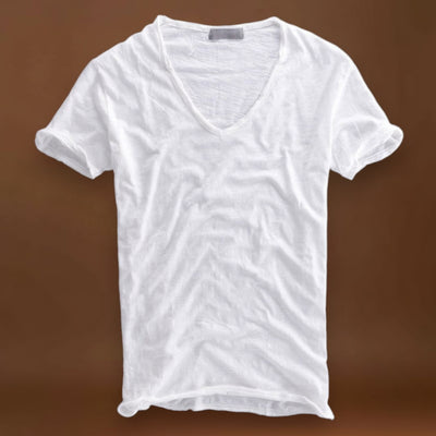 Camisa - Mistura Orgânica com Toque Suave e Forma Frontal Estruturada