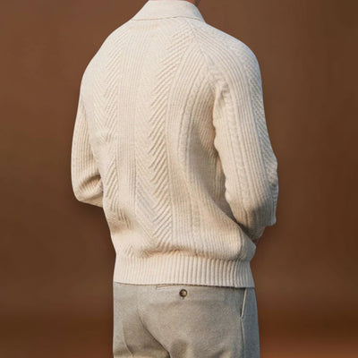 António | Camisa Gola Canelada de Poliéster