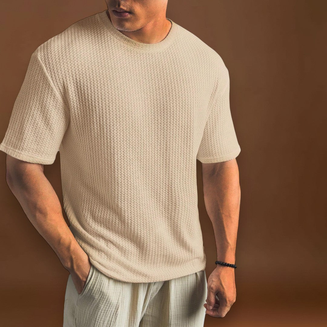 Camisa - Mistura Suave com Botões e Forma Neat